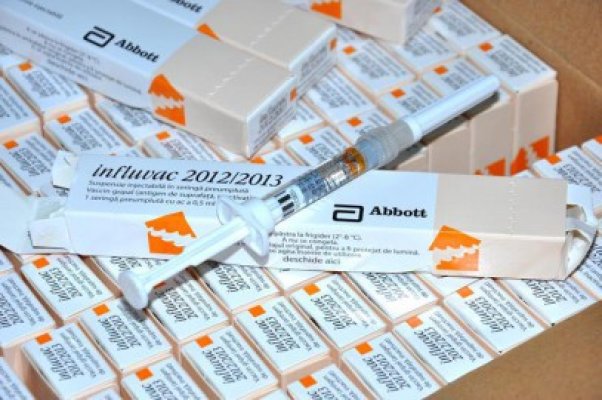 Ministerul Sănătăţii cumpără 500.000 doze de vaccin antigripal cu 7 milioane de lei